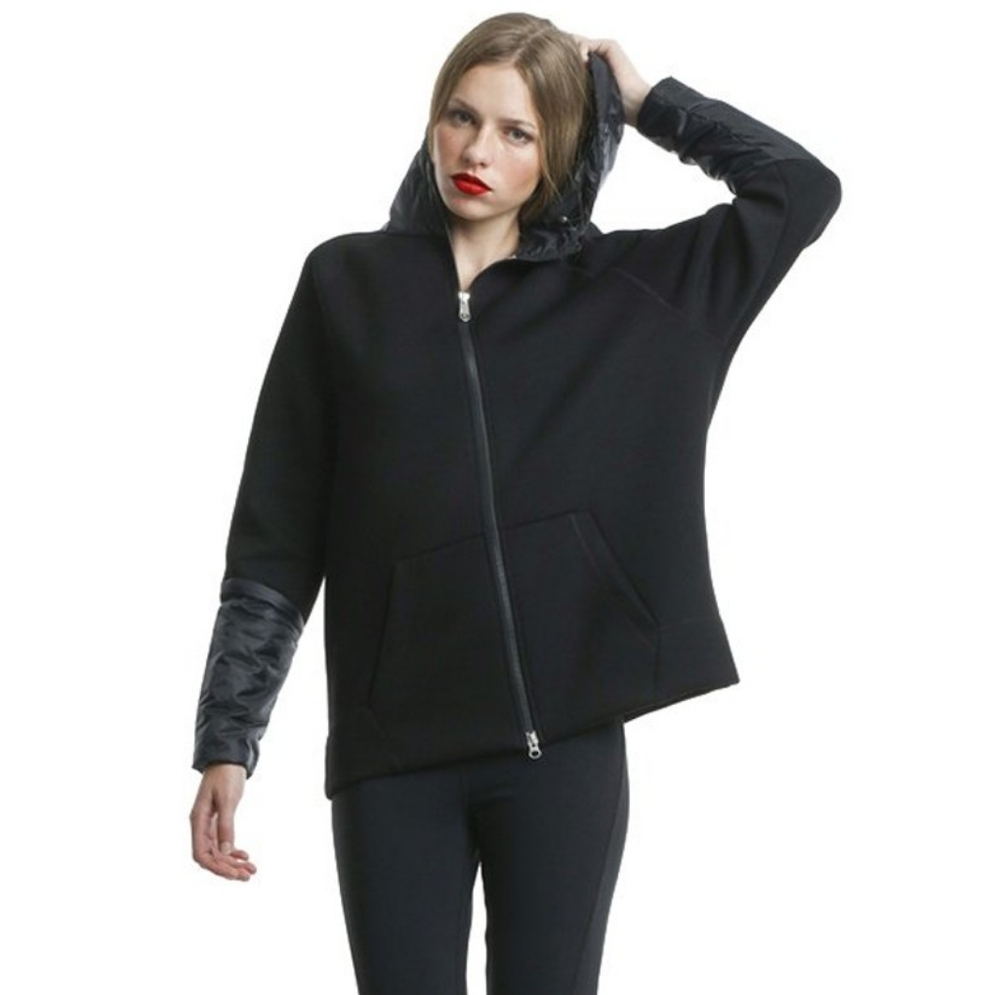 Poivre Blanc hooded jacket